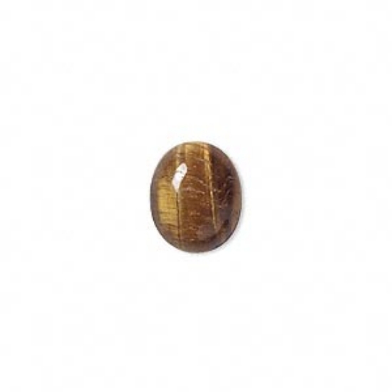 Picture of Cabochon Tigereye 12x10mm oval x1