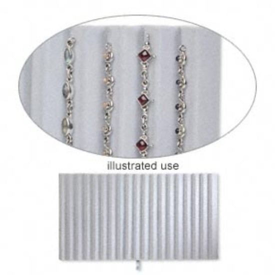 Picture of Display insert Bracelet velveteen 19,5x36cm Grey x1
