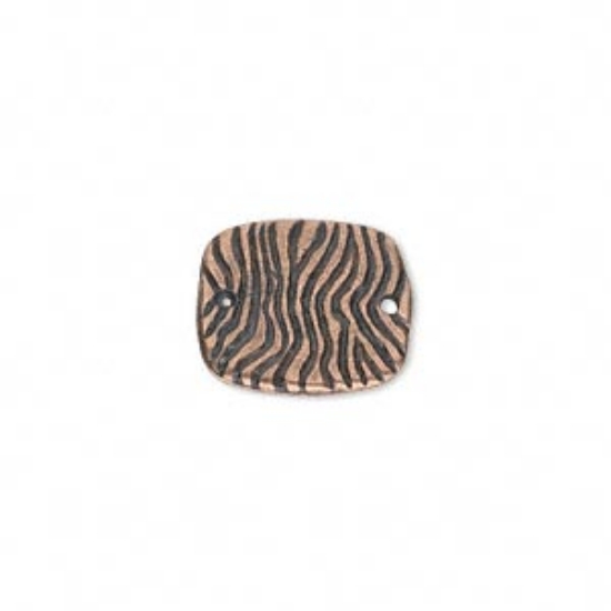 Picture of JBB Findings Rectangle 15.5x13mm Antiqued Copper x1