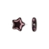 Picture of Flat Star Bead 12mm Purple Bronze x15