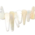 Picture of Mother-of-Pearl Shell (natural) top-drilled stick x38cm
