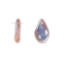 Picture of Twisted Drop 17mm Light Rose AB x10