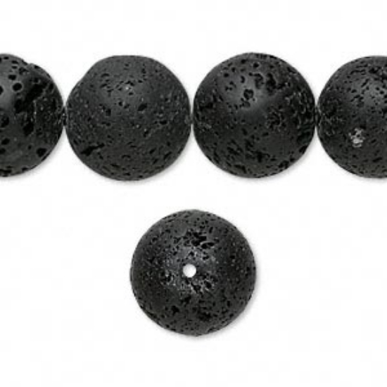 Picture of Lava Stone 14mm round x38cm
