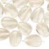 Изображение Resin Bead 24x18mm puffed teardrop Translucent Beige x10