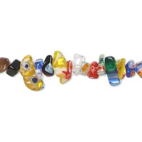 Picture of Millefiori Glass small Chip multicolored x80cm