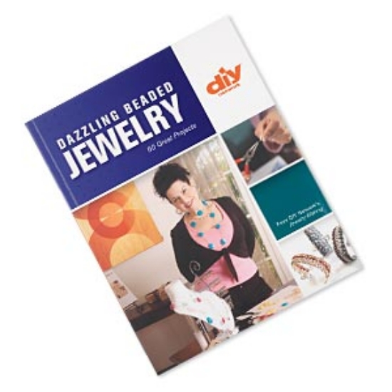 Picture of Book, "Dazzling Beaded Jewelry: 50 Great Projects" by Jackie Guerra and Kyle Crowner. 