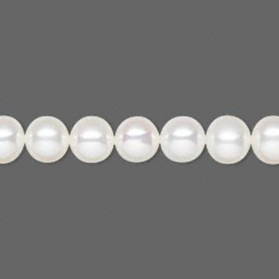 Picture of Premium Pearl Freshwater White Lotus 7-7.5 mm round White x40cm