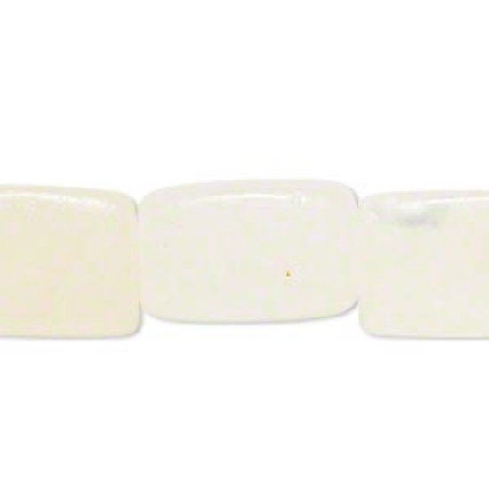 Picture of Italian "onyx" (coated) +/- 20x12mm tumbled rectangle x40cm