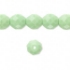 Picture of Fire-Polished bead 10mm Opaque Green x10