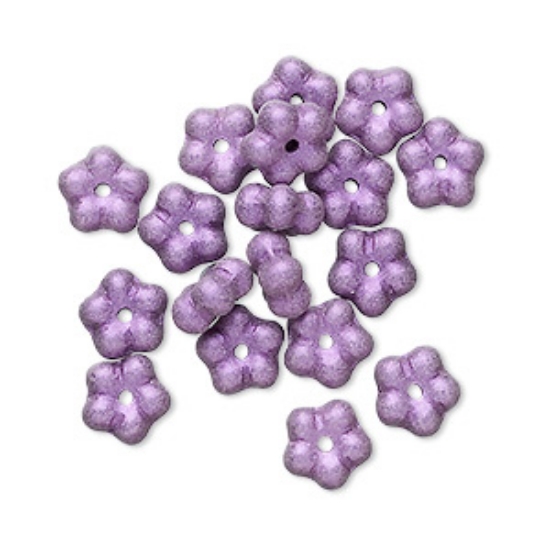 Picture of Flower 7mm Purple Satin x60