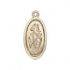 Picture of Drop  26x14mm fancy oval Antiqued Gold x10