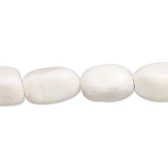 Picture of Riverstone bead tumbled nugget x38cm