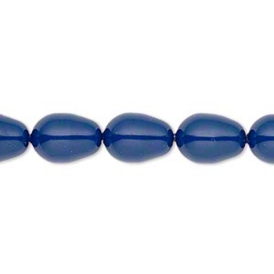 Picture of Swarovski 5821 Pear Drop 11x8mm Dark Lapis x5