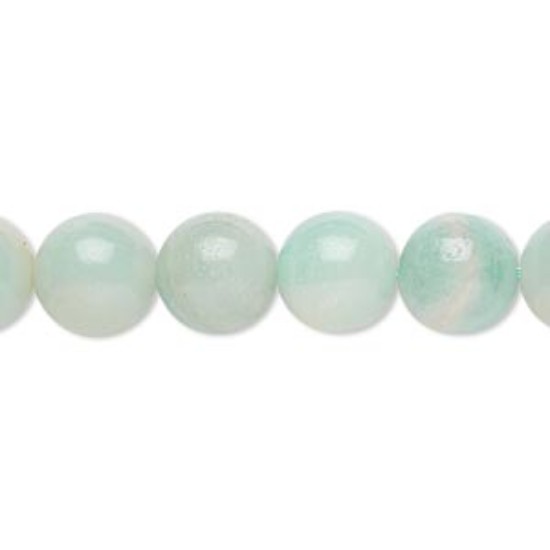 Изображение Amazonite  bead 10mm round x40cm