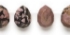 Picture of Rhodonite (natural) DQ 18x13mm faceted pear-shaped side-drilled x40cm