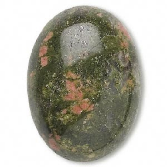 Picture of Cabochon unakite (natural) 30x22mm oval x1
