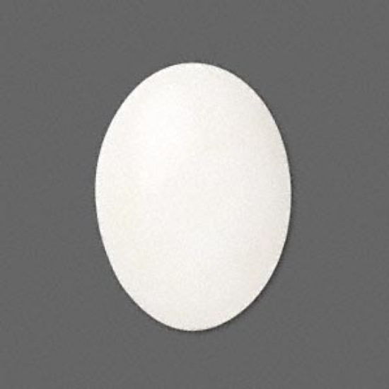 Picture of Cabochon Bone (natural) 30x22mm hand-cut oval x1