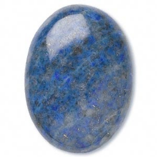 Picture of Cabochon denim lapis (natural) 30x22mm oval x1