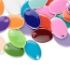 Picture of Candy Oval 14x10mm Black x4