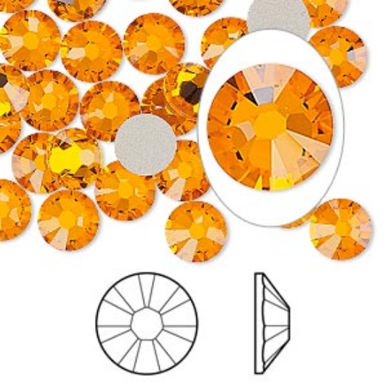 Picture of Swarovski 2058 Xilion Rose SS34 Sun F x1