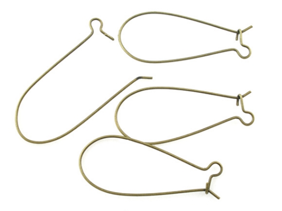 Picture of Earwire Kidney 33mm Bronze x50
