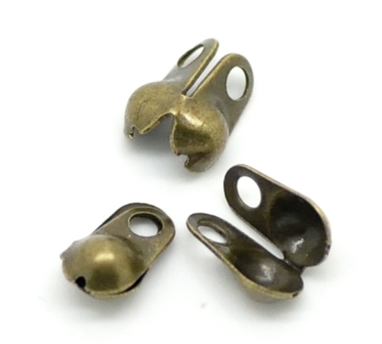 Picture of Ball Chain Terminator 3.2mm Bronze x50