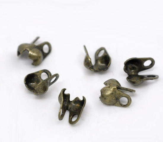 Picture of Ball Chain Terminator 1.5mm Antiqued Bronze x50