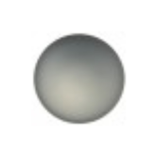 Picture of Cabochon Lunasoft 12mm round Grey x1