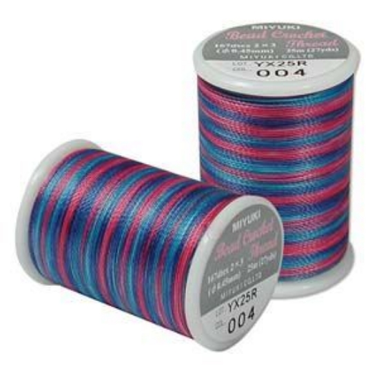 Picture of Miyuki Bead crochet 0.45mm Gemtones x25m
