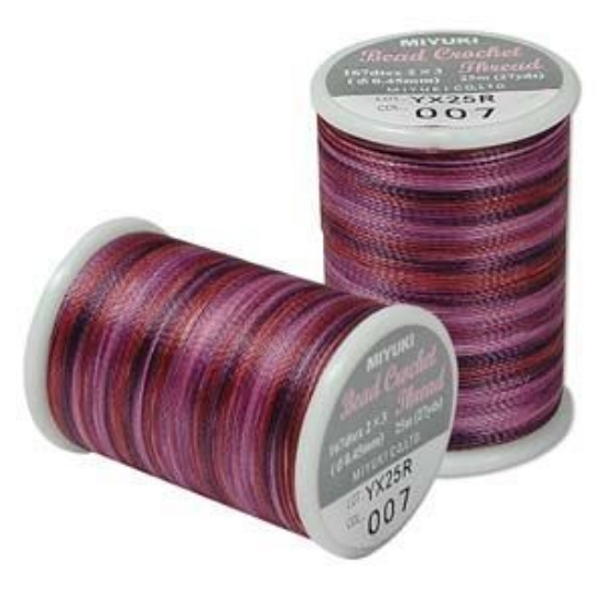 Picture of Miyuki Bead crochet 0.45mm Vineyard x25m
