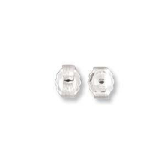 Picture of 925 Silver Ear nut Clutch 4mm x2