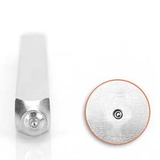 Picture of ImpressArt Stamp copyright symbol 2.5mm x1