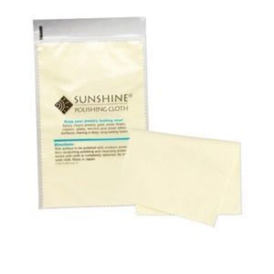 Изображение Polishing cloth 127x197mm Yellow x1