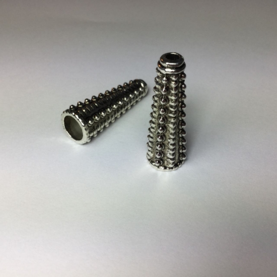 Picture of Cone 30x10mm Ø7mm Antique Silver x2