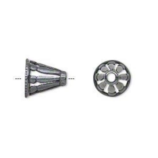 Picture of JBB Cone with cutout design Ø9mm Gunmetal  x2