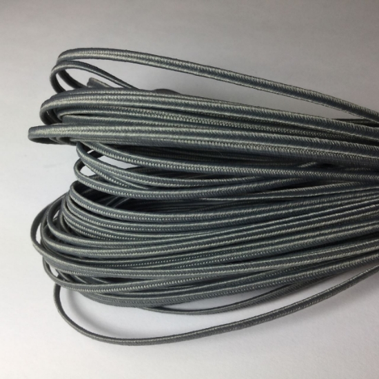 Picture of Soutache Cord cotton and polyester 2,5mm Light Grey x5m
