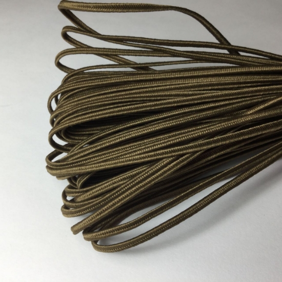 Picture of Soutache Cord cotton and polyester 2,5mm Dark Beige x5m