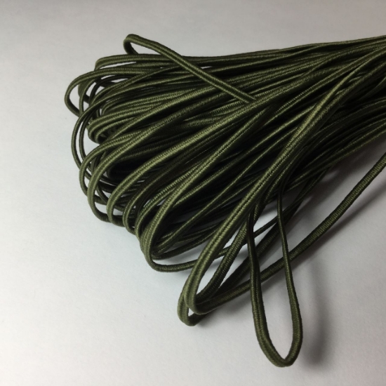 Picture of Soutache Cord cotton and polyester 2,5mm Khaki x5m