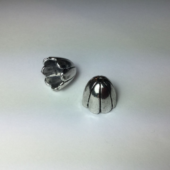 Picture of Cord End Ø14mm Antique Silver x2