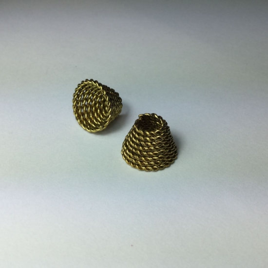 Picture of Cone Tulip Ø13mm Antique Gold x2