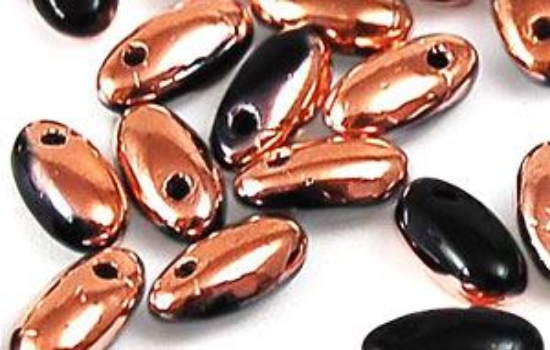 Picture of Rizo 2,5x6mm Jet Capri Gold x10g