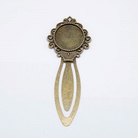 Picture of Bookmark 20mm setting Antiqued Bronze x1