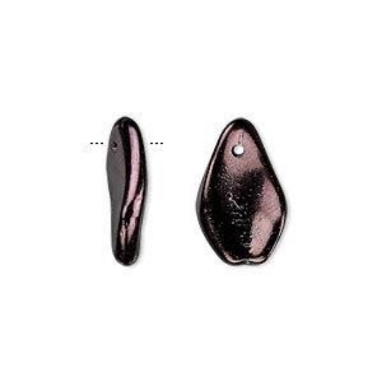 Picture of Twisted Drop 17mm Purple Bronze x10