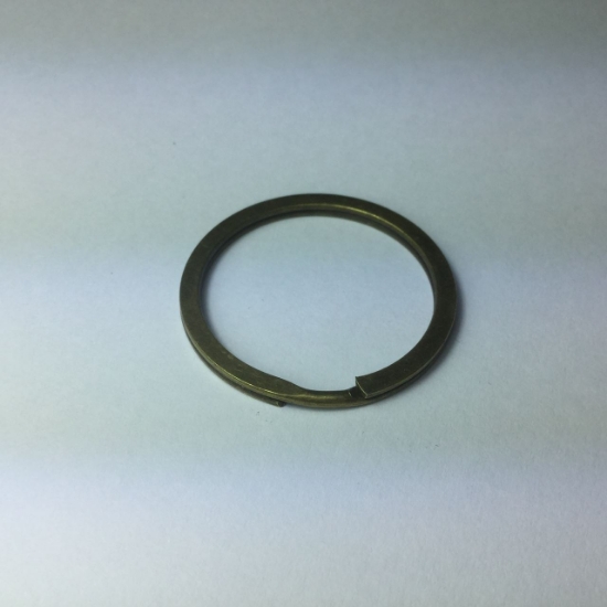 Picture of Key ring 35x3mm round Bronze x10