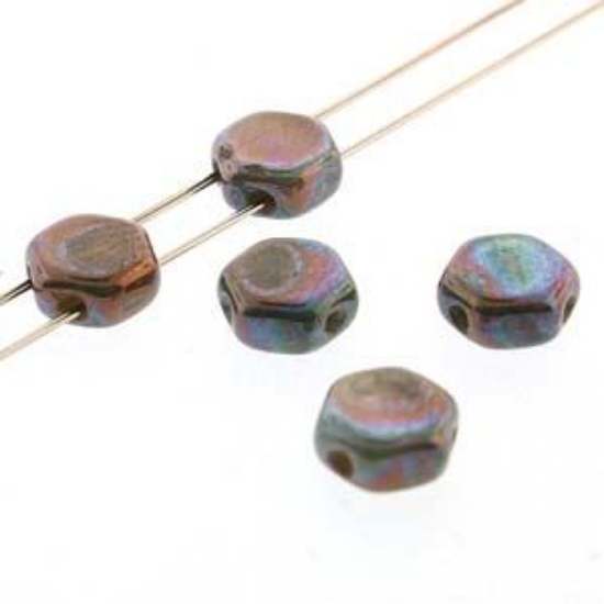 Picture of Honeycomb 6 mm Hodge Podge Seafoam Nebula x30