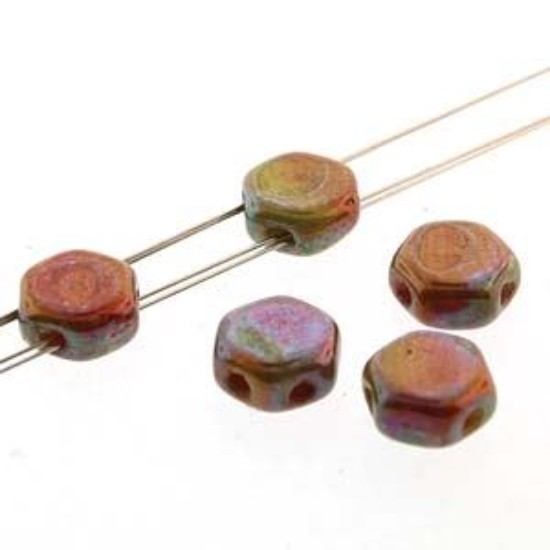 Изображение Honeycomb 6mm Hodge Podge Orange Nebula x30