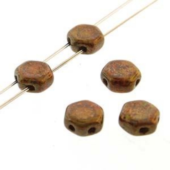 Picture of Honeycomb 6 mm Hodge Podge Orng Brnz x30