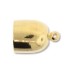 Изображение Bullet End Cap w/ Loop Ø12mm Gold Plate x2