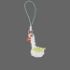 Picture of Zipper pull Beaded Swan White x1
