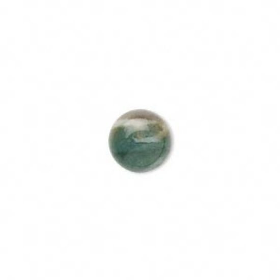 Picture of Cabochon Fancy Jasper (natural) 10mm round x1